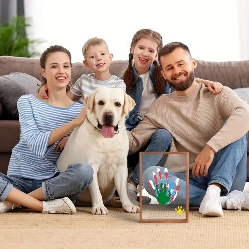 50% KORTING | HeartNest™ | Herinneringslijst – Hand- & Pootafdrukken voor Thuis & Cadeau