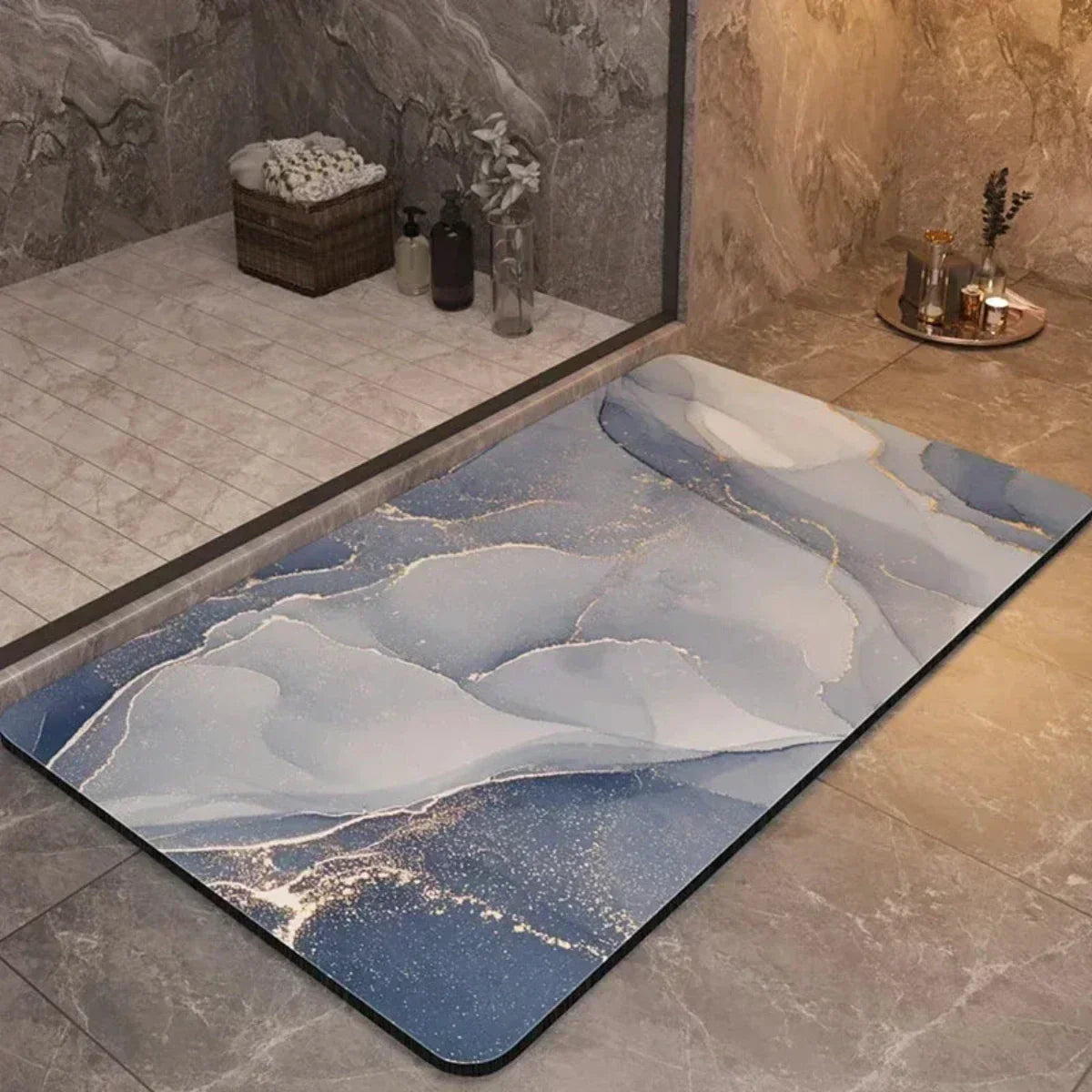 Sneldrogende Antislip Badmat – Veilig en Comfortabel voor Badkamer en Douche