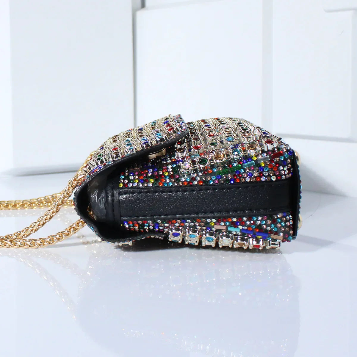 50% KORTING TIJDELIJK | DazzleClutch™ | Strass-beklede avondtas voor vrouwen