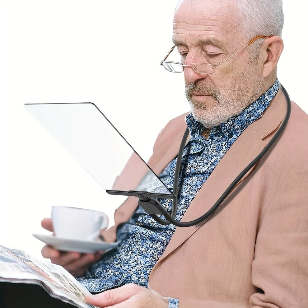 Handvrije loep met flexibele hals voor comfortabel lezen