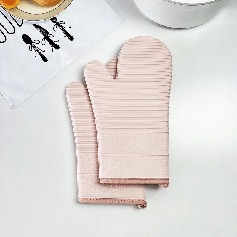HEATSAFE – Antislip Siliconen Ovenhandschoenen voor Maximale Hittebescherming