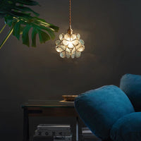Bloeiende Nordic Bloem Glas Hanglamp