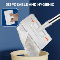 50% Korting | SnapMop™ | Hygiënische Wegwerp-Stofmop met Clipbevestiging