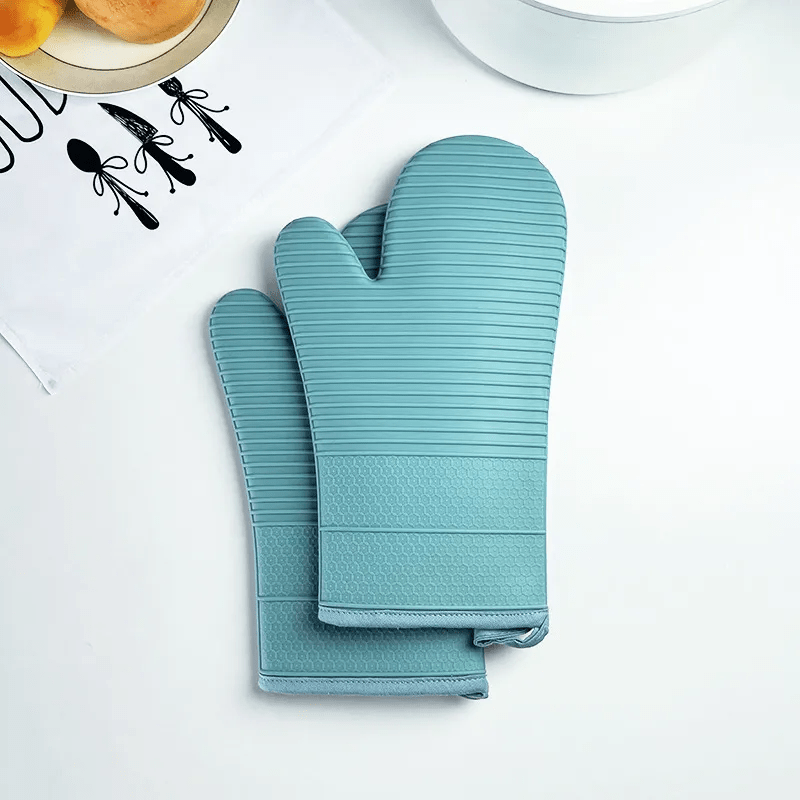 HEATSAFE – Antislip Siliconen Ovenhandschoenen voor Maximale Hittebescherming