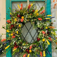 Texas Wilde Bloemen Krans