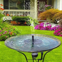 SolarFlow™ | Zonne Springbrunnen – Drijvend, zonder stroom & waterdicht