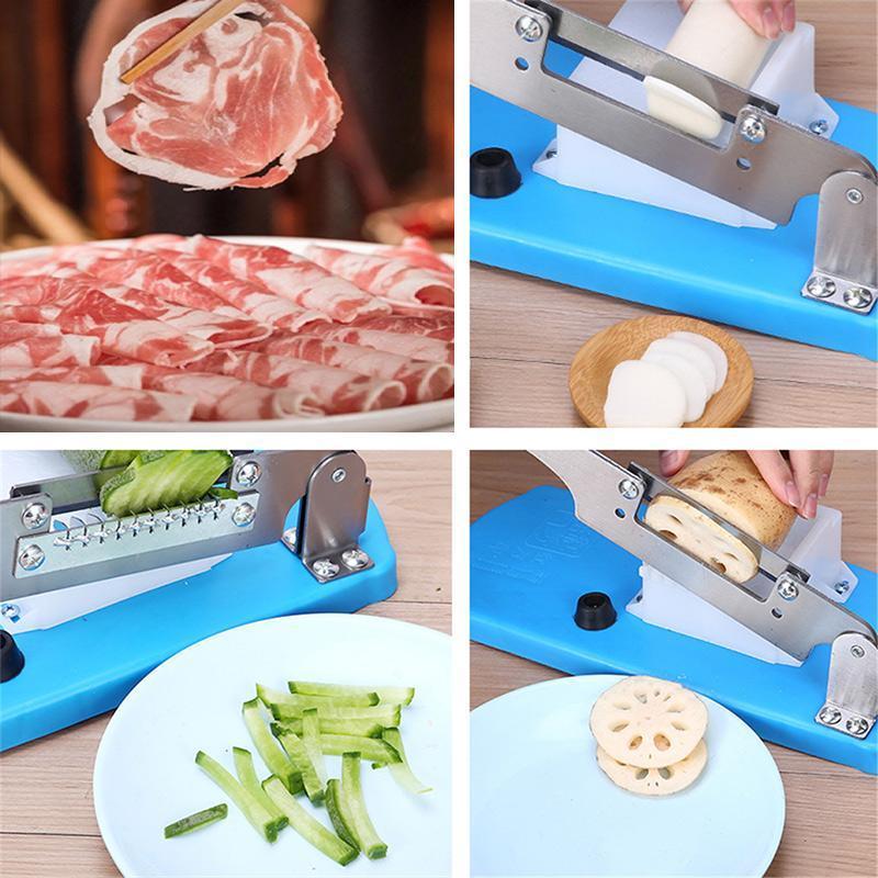 50% KORTING | ChefSlice™ | RVS Keuken Slicer – Preciese Snijden voor Vlees, Groenten & Fruit