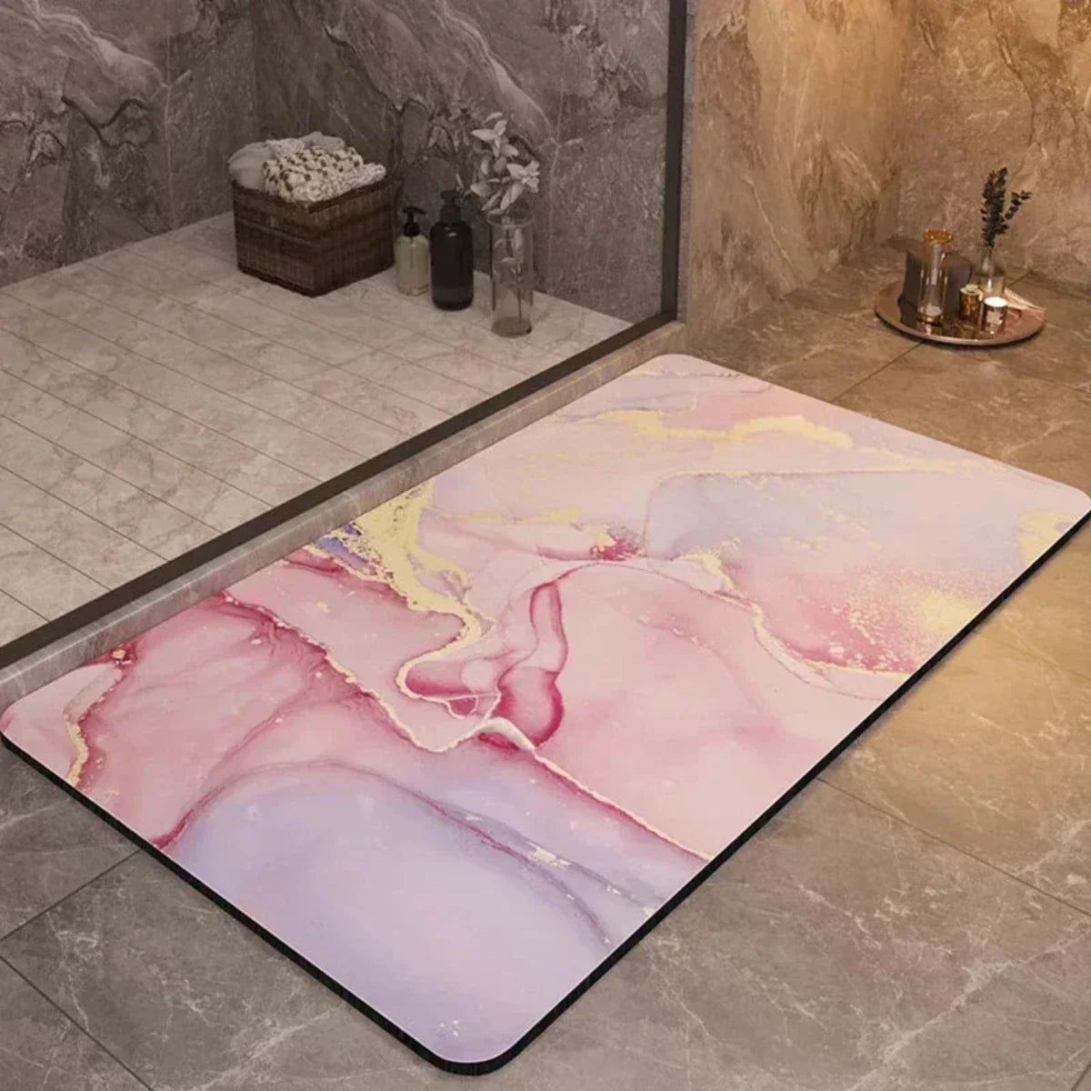 Sneldrogende Antislip Badmat – Veilig en Comfortabel voor Badkamer en Douche