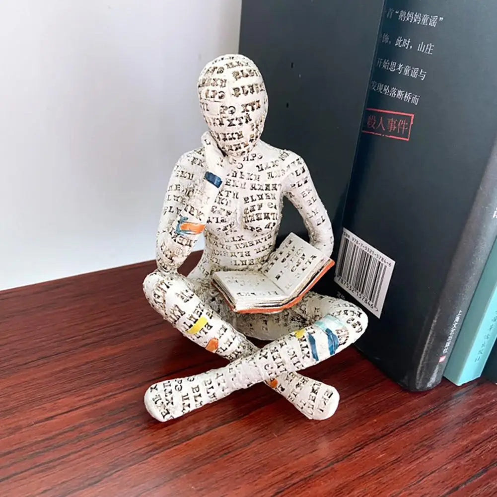 Stijlvol Decoratief Beeld met Leesontwerp voor Inspirerende Interieurdecoratie