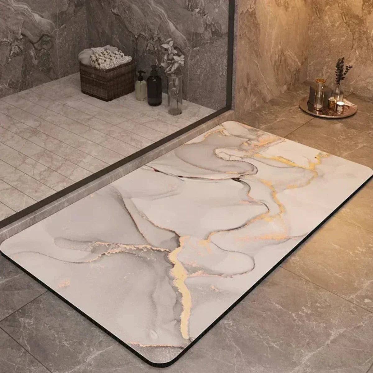 Sneldrogende Antislip Badmat – Veilig en Comfortabel voor Badkamer en Douche
