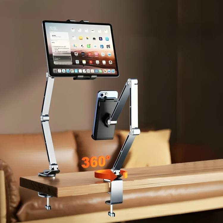 Handige Houder | Tablet Houder en iPad Stand van Aluminium | FlexMount