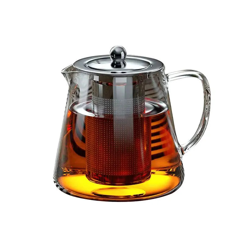 Betoverende Theepot – Druppelvrij Genot met RVS Filter