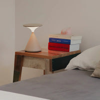 LuminaHour Draadloze Zandloper Tafellamp voor Moderne Huizen