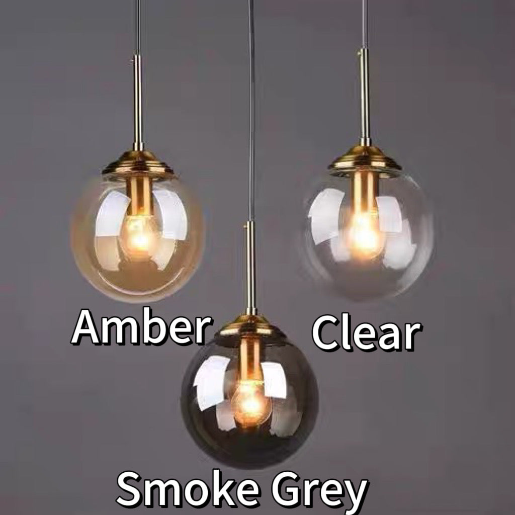 Valentina Moderne Spiraal Ballen Glas Trap Chandelier