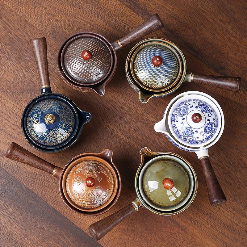 Aurelia Keramische Theepot Set Voor Gongfu Thee Bereiding