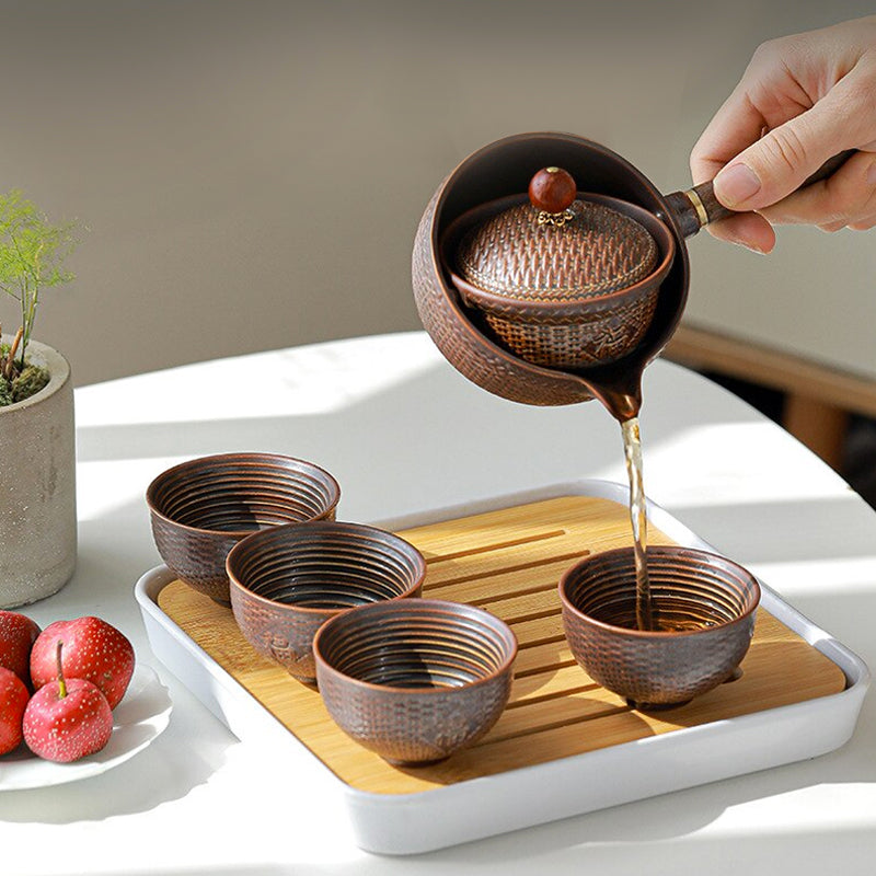 Aurelia Keramische Theepot Set Voor Gongfu Thee Bereiding