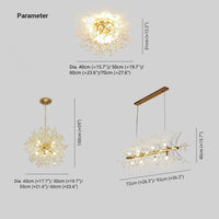 Kalia Vintage Hanglamp Paardenbloem Vuurwerk