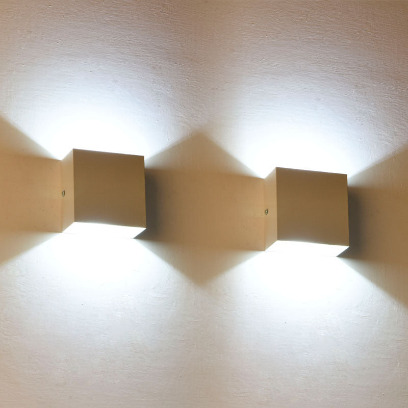 Nexu Moderne Verstelbare Vierkante Buitengevel Lamp LED