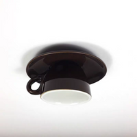 Aria Moderne Koffiekoppen Keramische Flush Plafondverlichting
