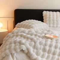 Konijnen Faux-Fur Deken