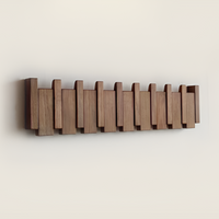 Kledinghaak | Vouwbare decoratieve wandhaak | Vanero