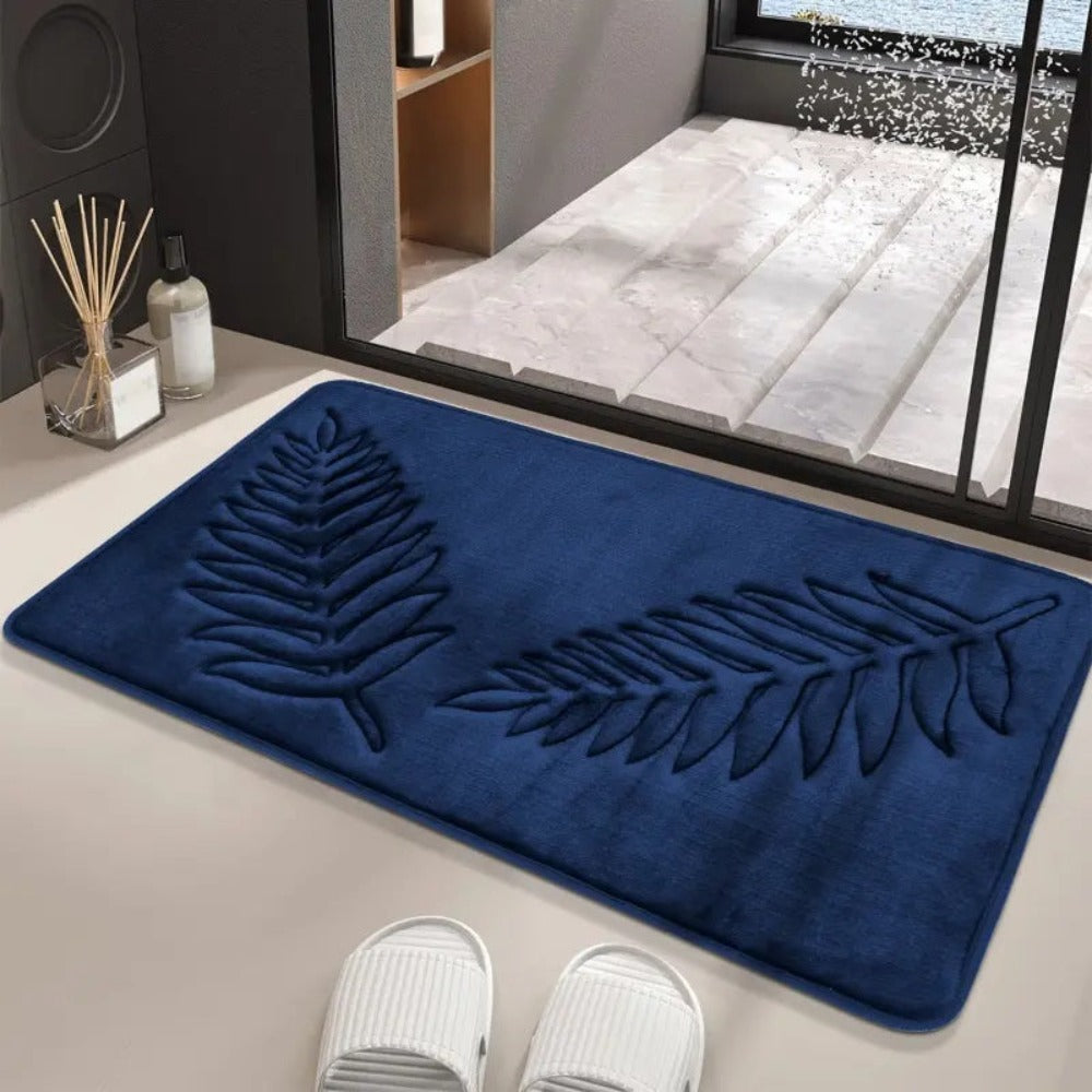 Luxe Blad Comfort Badmat Set - 2 Stuks