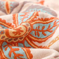 Rustieke Bloemen Boho Deken | 100% Katoenen Bloemen Deken