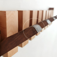 Kledinghaak | Vouwbare decoratieve wandhaak | Vanero
