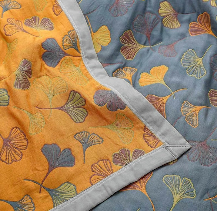 Ginkgo Blad Deken