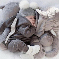 Olifant Knuffel Baby Kussen – Zacht, Knuffelbaar en Comfortabel