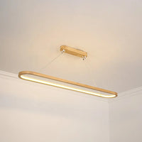 Veon Hedendaagse Ovale Houten Hanglamp