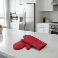 HEATSAFE – Antislip Siliconen Ovenhandschoenen voor Maximale Hittebescherming