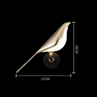 Moderne Wandlamp | Vogelvormig Ontwerp