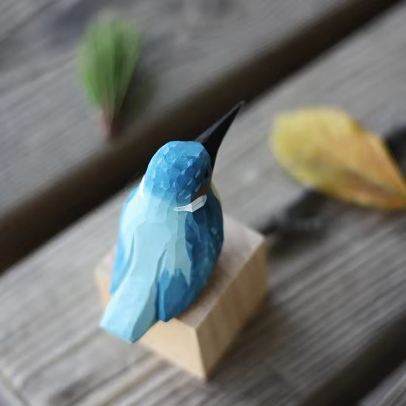 Houten Vogel Decoratie – Handgemaakt, Natuurlijk Hout & Scandinavische Stijl voor Thuis