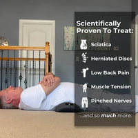 Skanto | Rugpijn Massagestoel met Warmte & Vibratie, Rugsteun voor Ischiasverlichting, Lumbale Pijn & Houdingscorrectie – 3-in-1 Thuistherapie