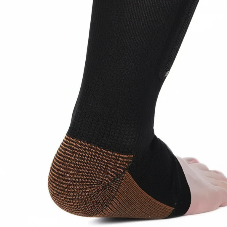 CIRCULARELIEF – Compressiekousen met rits voor ondersteuning en verlichting
