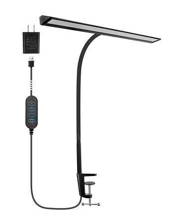LumaDesk - Verstelbare LED Bureau Lamp met Dubbele Koppen en Efficiënte Verlichting