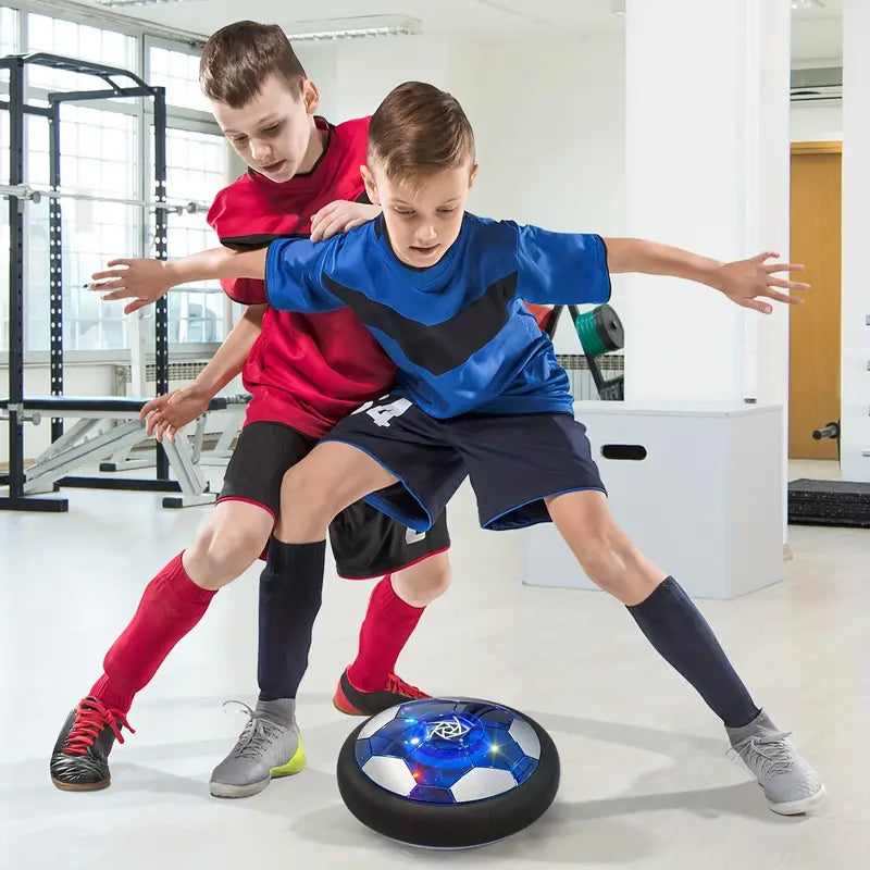 Skanto | Binnen Voetbal Hover Ball | LED-licht en Zachte Randen