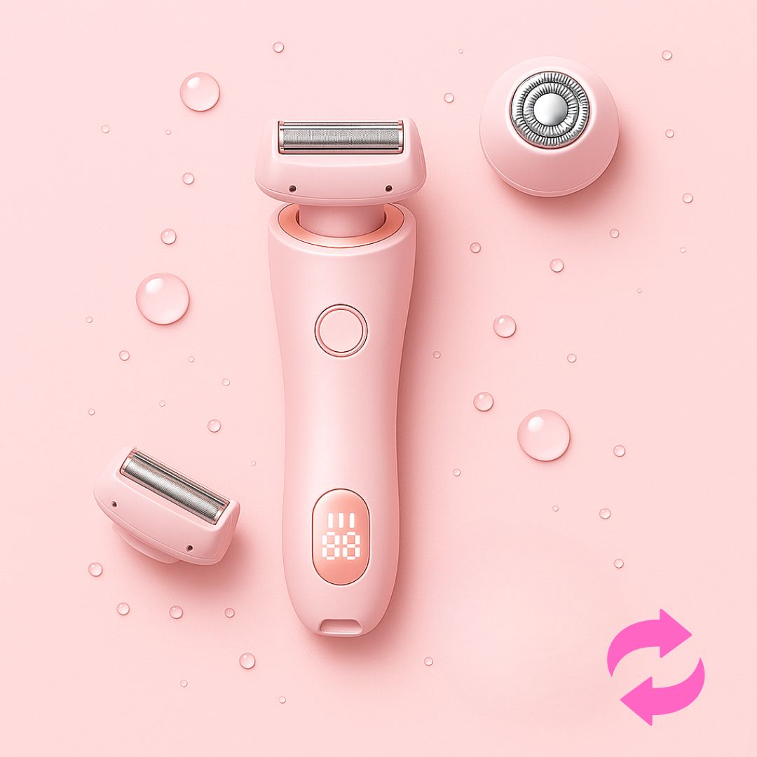 Intiem scheerapparaat voor vrouwen | Elektrisch dames scheerapparaat voor het intieme gebied | Bikini Trimmer | Femora