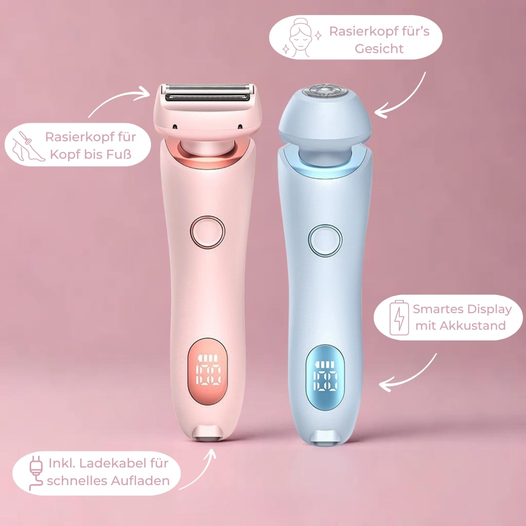 Intiem scheerapparaat voor vrouwen | Elektrisch dames scheerapparaat voor het intieme gebied | Bikini Trimmer | Femora
