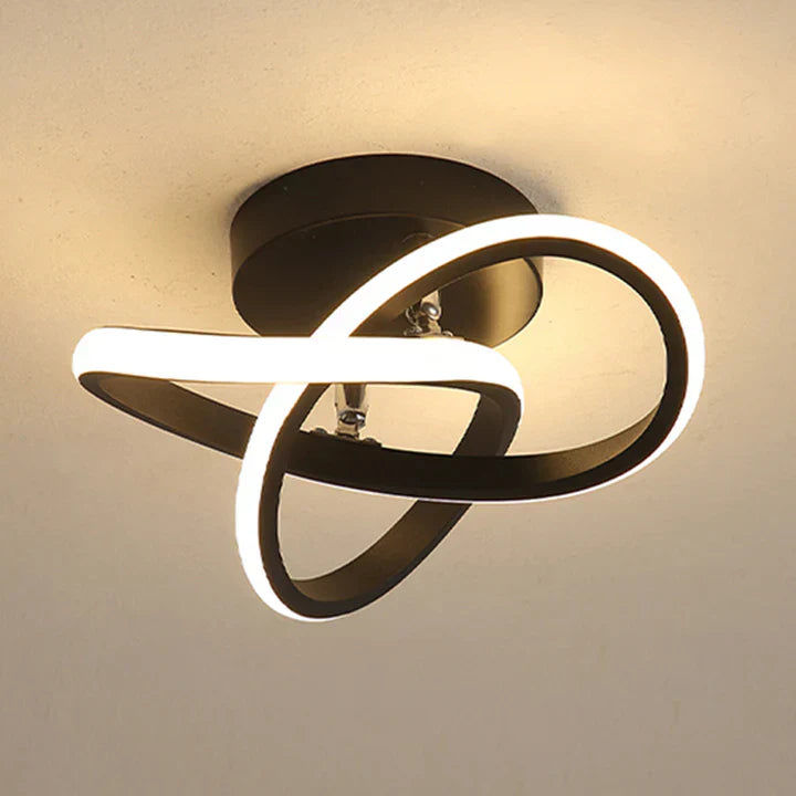 Moderne LED plafondlamp in kroonluchterstijl – geometrische wandlamp in moderne stijl