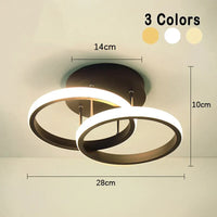 Moderne LED plafondlamp in kroonluchterstijl – geometrische wandlamp in moderne stijl