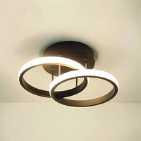 Moderne LED plafondlamp in kroonluchterstijl – geometrische wandlamp in moderne stijl