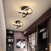 Moderne LED plafondlamp in kroonluchterstijl – geometrische wandlamp in moderne stijl