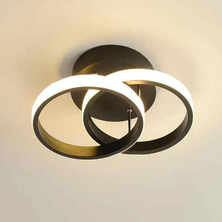 Moderne LED plafondlamp in kroonluchterstijl – geometrische wandlamp in moderne stijl