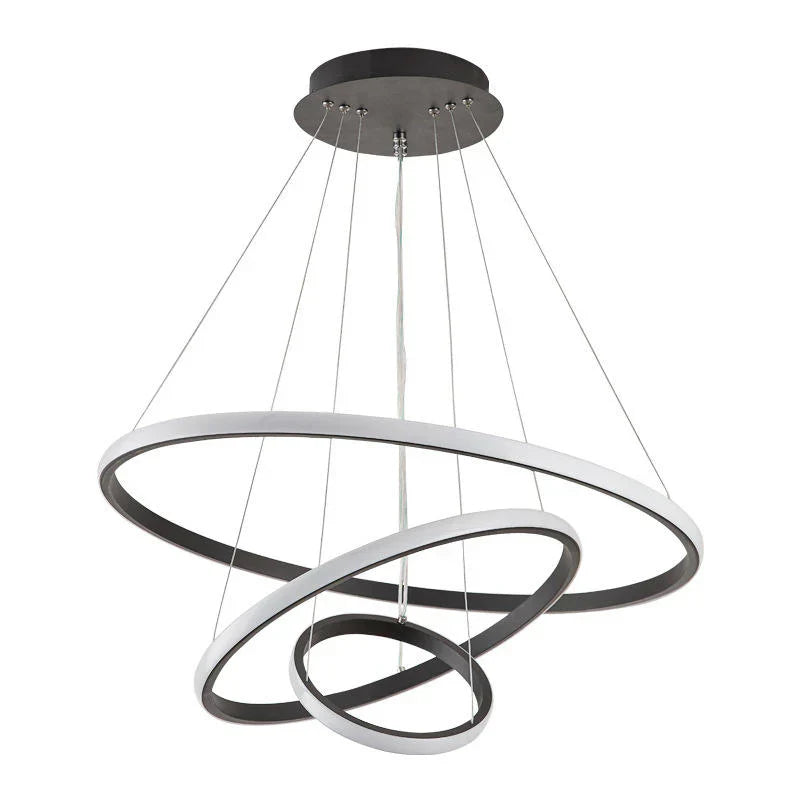 LED hanglamp ontwerp – moderne vorm van 3D-ringen