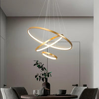 LED hanglamp ontwerp – moderne vorm van 3D-ringen