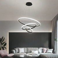 LED hanglamp ontwerp – moderne vorm van 3D-ringen