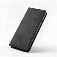 Leren Wallet-Hoes voor iPhone – Flipcase met Magnetische Sluiting, Kaartvakken en Standfunctie