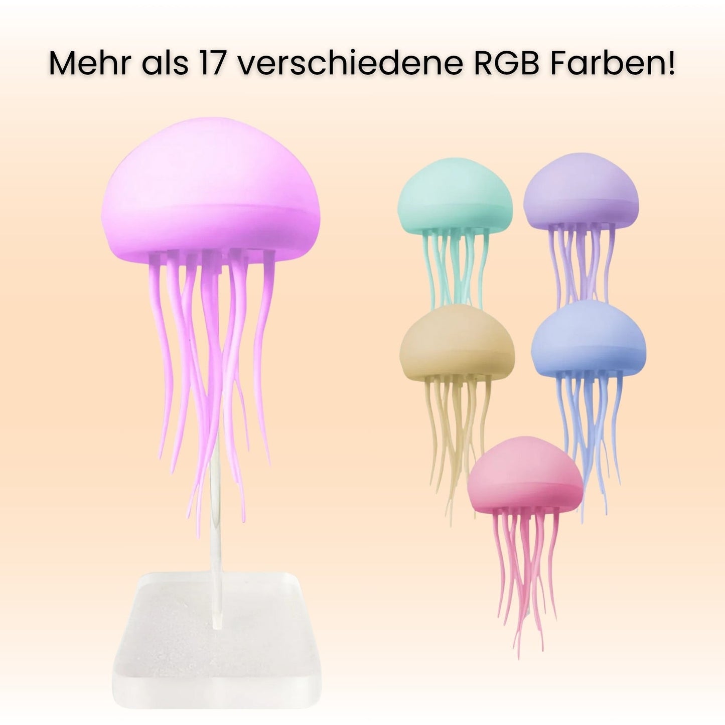 Kwallenlamp voor slaapkamer | Tafellamp & Nachtlamp | JellyTanz